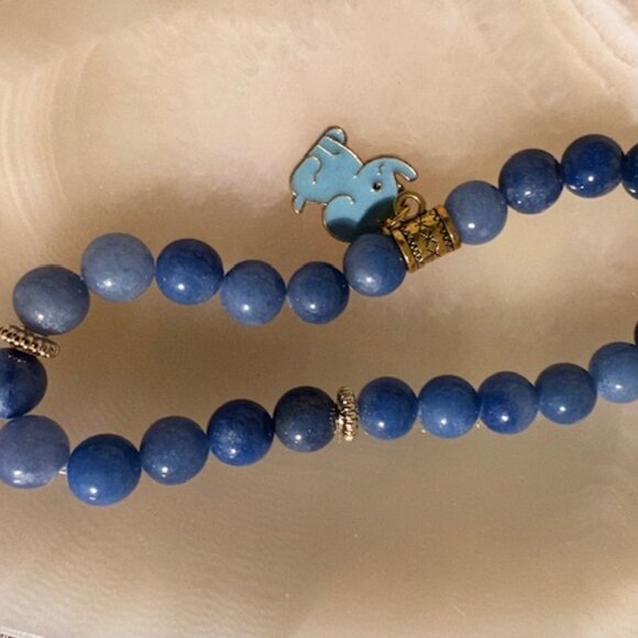 Blue Elephant Harmony Bracelet - Picture 4 of 6